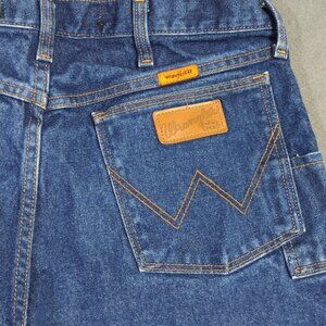 Wrangler FR Jeans Men's 34x34 Blue FR31MWZ Flame Resistant Relaxed Fit Denim
